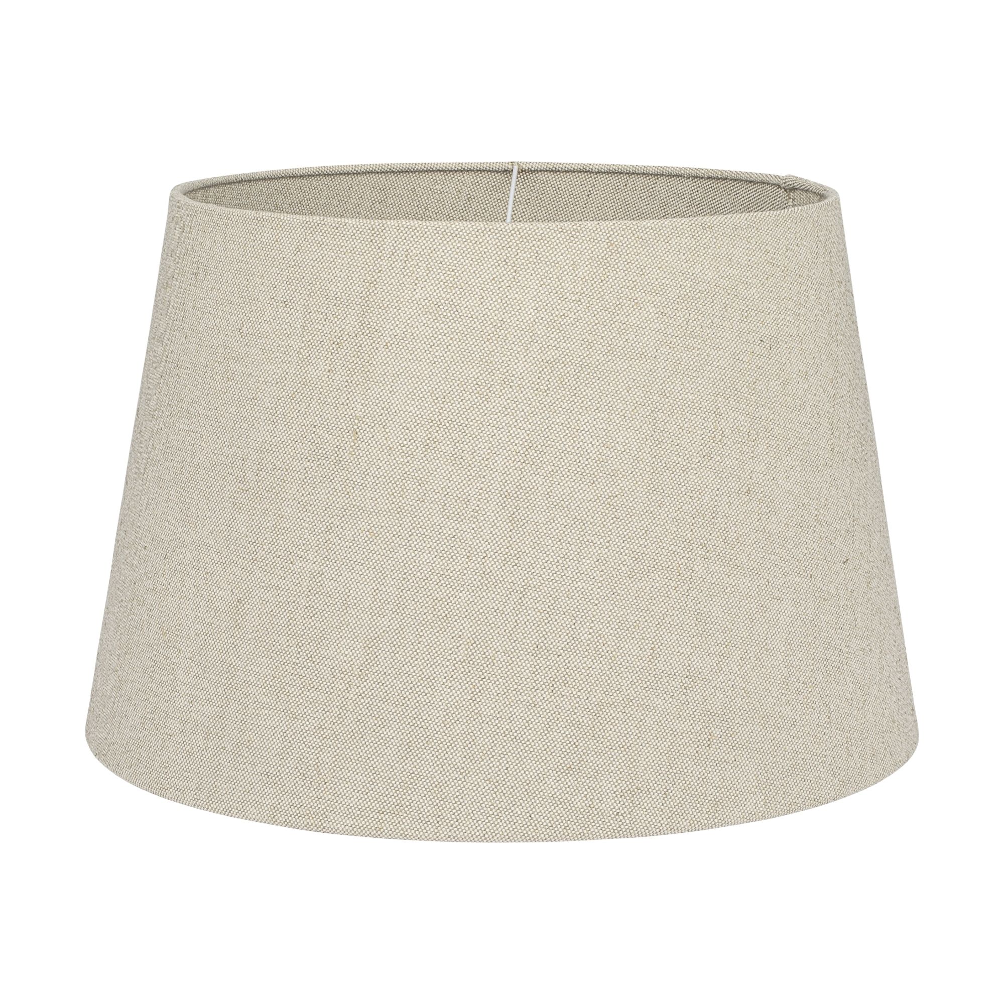 Lniany abażur LINO - stożek 45 cm